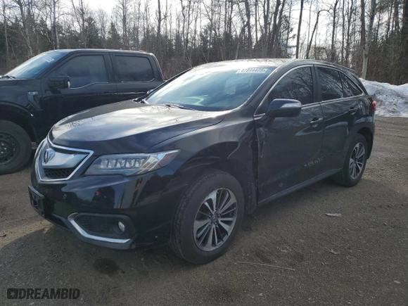 2018 Acura RDX w/Advance Pkg with VIN 5J8TB4H72JL803698, listed as a Copart auction lot 47844475 with 154,554 mi miles and Salvage Title. Bid and sale history available at carsss.com. Image 1.