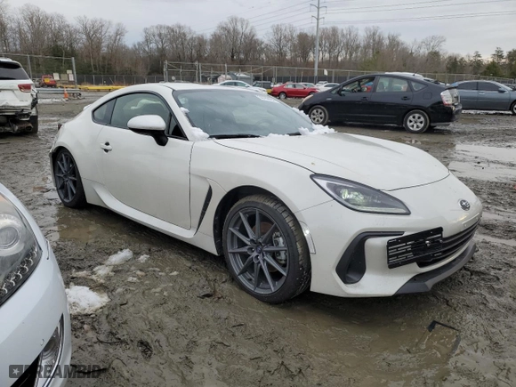2023 Subaru BRZ Limited with VIN JF1ZDBE14P9704819, listed as a Copart auction lot 38788424 with 7,853 mi miles. Bid and sale history available at carsss.com. Image 4.