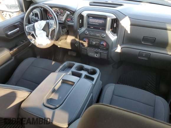 2021 Chevrolet Silverado 1500 LT with VIN 1GCRWCEKXMZ303497, listed as a Copart auction lot 72714484 with 48,682 mi miles and Salvage Title. Bid and sale history available at DreamBid. Image 8.