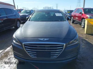 2017 Genesis G80 3.8L with VIN KMHGN4JE0HU203388, listed as a IAAI auction lot 41677912 with 139,590 mi miles. Bid and sale history available at carsss.com. Image 12.