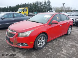 2012 Chevrolet Cruze LT w/1LT with VIN 1G1PF5SC1C7173421, listed as a IAAI auction lot 41917462 with 101,210 mi miles. Bid and sale history available at carsss.com. Image 2.
