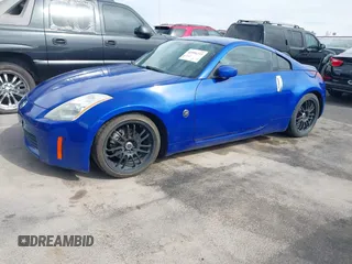 2003 Nissan 350Z Touring with VIN JN1AZ34E23T012447, listed as a IAAI auction lot 41994211 with 180,402 mi miles and . Bid and sale history available at DreamBid. Image 2.