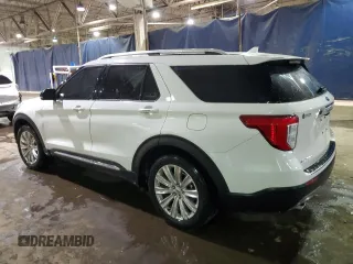 2020 Ford Explorer Limited with VIN 1FMSK7FH4LGB47423, listed as a Copart auction lot 89350425 with 41,381 mi miles and Salvage Title. Bid and sale history available at carsss.com. Image 2.