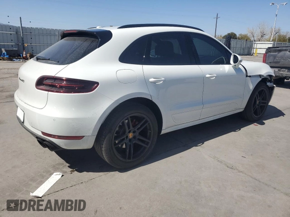 2017 Porsche Macan GTS with VIN WP1AG2A53HLB50098, listed as a Copart auction lot 51794845 with 38,266 mi miles and Salvage Title. Bid and sale history available at DreamBid. Image 3.