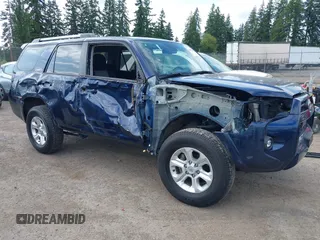 2024 Toyota 4Runner SR5 with VIN JTEMU5JR0R6243619, listed as a IAAI auction lot 42439304 with 24,506 mi miles and . Bid and sale history available at DreamBid. Image 6.
