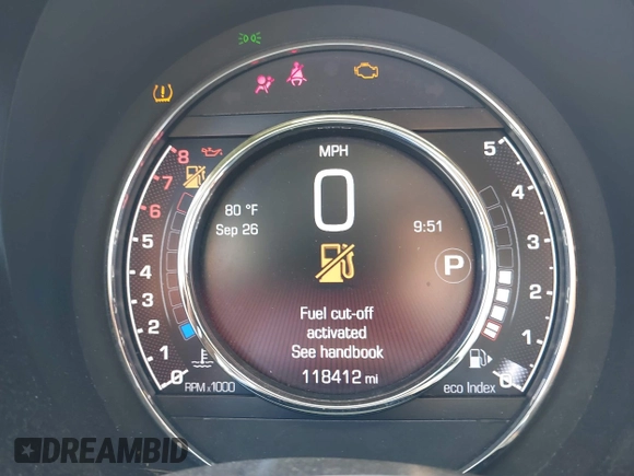 2015 FIAT 500 Sport with VIN 3C3CFFBR3FT696265, listed as a IAAI auction lot 40417640 with 118,412 mi miles and . Bid and sale history available at DreamBid. Image 7.