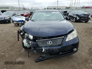 2007 Lexus ES 330 with VIN JTHBJ46G072122677, listed as a Copart auction lot 51178345 with 125,654 mi miles and Salvage Title. Bid and sale history available at DreamBid. Image 5.
