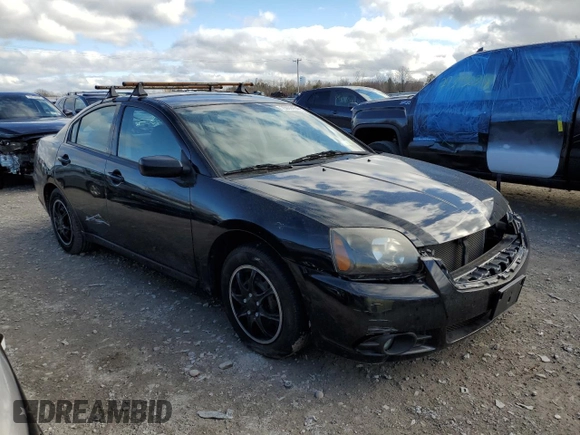 2010 Mitsubishi Galant ES with VIN 4A32B3FF7AE011269, listed as a Copart auction lot 79068434 with 67,609 mi miles and Salvage Title. Bid and sale history available at carsss.com. Image 4.