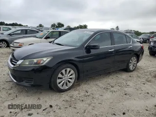 2015 Honda Accord EX-L with VIN 1HGCR2F84FA258652, listed as a Copart auction lot 63010695 with 143,310 mi miles and Clean title. Bid and sale history available at DreamBid. Image 1.