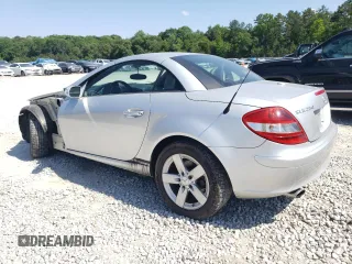 2007 Mercedes-Benz SLK 280 with VIN WDBWK54F47F158590, listed as a Copart auction lot 57837415 with 128,259 mi miles and Salvage title. Bid and sale history available at DreamBid. Image 2.