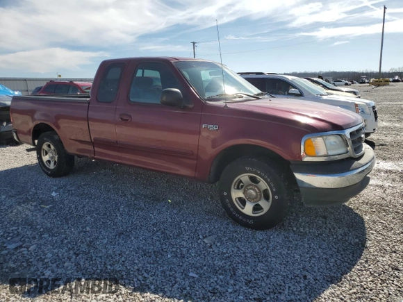 2003 Ford F-150 XL with VIN 1FTRX17273NA91050, listed as a Copart auction lot 45846965 with 165,595 mi miles and Salvage Title. Bid and sale history available at carsss.com. Image 4.