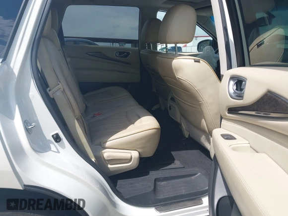 2015 Infiniti QX60 with VIN 5N1AL0MN4FC500411, listed as a IAAI auction lot 41877149 with 118,306 mi miles and . Bid and sale history available at DreamBid. Image 8.