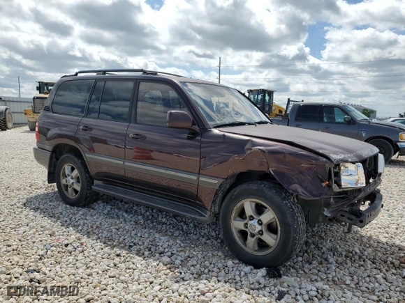 2004 Toyota Land Cruiser with VIN JTEHT05J042051807, listed as a Copart auction lot 53260915 with 366,102 mi miles and Salvage Title. Bid and sale history available at carsss.com. Image 4.