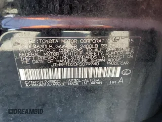 2015 Lexus IS 250 with VIN JTHBF1D20F5079740, listed as a Copart auction lot 58092525 with 145,307 mi miles and Salvage title. Bid and sale history available at DreamBid. Image 13.