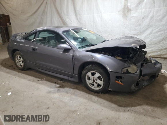 1998 Mitsubishi Eclipse with VIN 4A3AK44Y1WE117391, listed as a Copart auction lot 75937014 with 202,560 mi miles and Salvage Title. Bid and sale history available at DreamBid. Image 4.