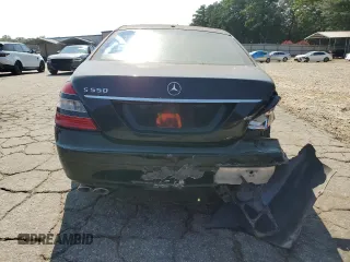 2007 Mercedes-Benz S-Class 5.5L V8 with VIN WDDNG71X87A029634, listed as a Copart auction lot 66545494 with 0 mi miles and Clean Title. Bid and sale history available at carsss.com. Image 6.