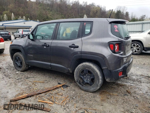 2016 Jeep Renegade Sport with VIN ZACCJBAW5GPD03336, listed as a Copart auction lot 50492275 with 116,001 mi miles and Salvage Title. Bid and sale history available at carsss.com. Image 2.