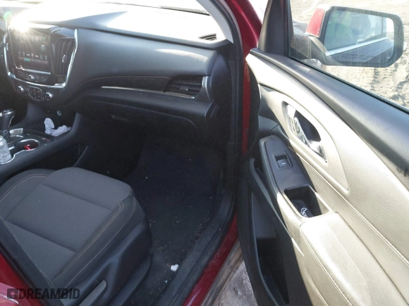 2018 Chevrolet Traverse LT Cloth with VIN 1GNERGKWXJJ269969, listed as a IAAI auction lot 41596532 with 114,038 mi miles. Bid and sale history available at carsss.com. Image 5.
