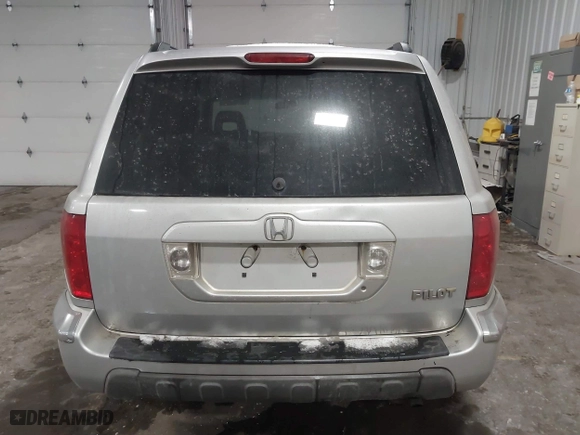 2004 Honda Pilot EX with VIN 2HKYF18654H515004, listed as a IAAI auction lot 41166007 with 0 mi miles. Bid and sale history available at carsss.com. Image 16.