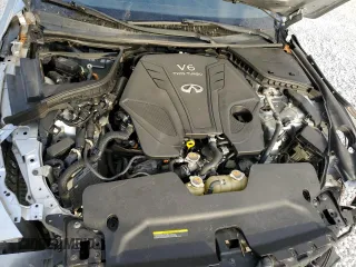 2020 Infiniti Q50 Luxe z VIN JN1EV7APXLM207328, wystawiony jako Copart lot #45850405 z przebiegiem Nie podano mil oraz Nie do naprawy • Non repairable. Historia ofert i sprzedaży dostępna na DreamBid. Obrazek 11.
