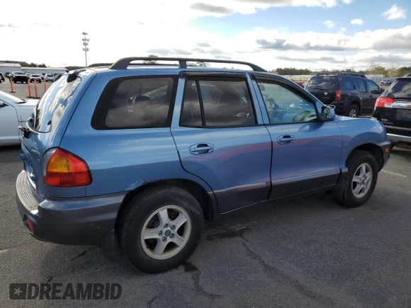 2003 Hyundai Santa Fe GLS with VIN KM8SC73D33U417838, listed as a Copart auction lot 85328384 with 140,979 mi miles and Clean Title. Bid and sale history available at carsss.com. Image 3.