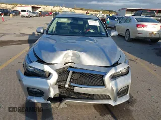 2017 Infiniti Q50 Premium with VIN JN1CV7AR6HM681017, listed as a IAAI auction lot 41212271 with 141,479 mi miles and . Bid and sale history available at carsss.com. Image 12.