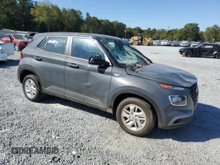 2024 Hyundai Venue SE with VIN KMHRB8A34RU314339, listed as a Copart auction lot 74602664 with 2,960 mi miles and Salvage Title. Bid and sale history available at DreamBid. Image 4.