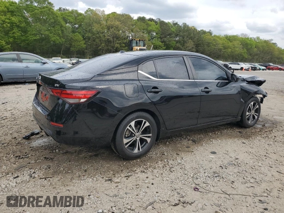 2021 Nissan Sentra SV with VIN 3N1AB8CV1MY321192, listed as a Copart auction lot 51963895 with 64,134 mi miles and Salvage Title. Bid and sale history available at DreamBid. Image 3.