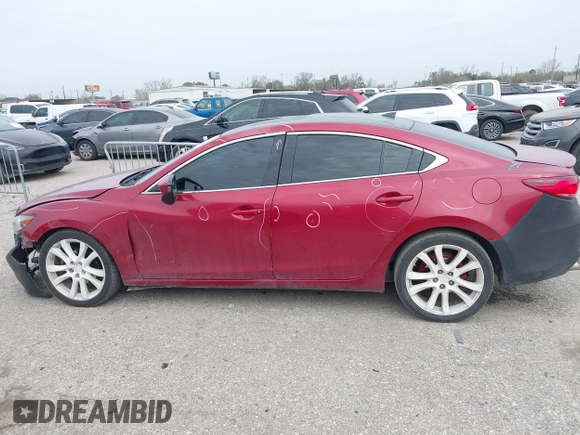 2014 Mazda 6 i Grand Touring with VIN JM1GJ1W57E1108539, listed as a IAAI auction lot 41749387 with Not Provided miles. Bid and sale history available at carsss.com. Image 14.