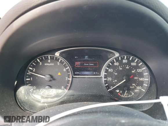 2016 Nissan Altima SV with VIN 1N4AL3AP1GC144485, listed as a Copart auction lot 55398935 with 56,994 mi miles and Salvage Title. Bid and sale history available at DreamBid. Image 9.