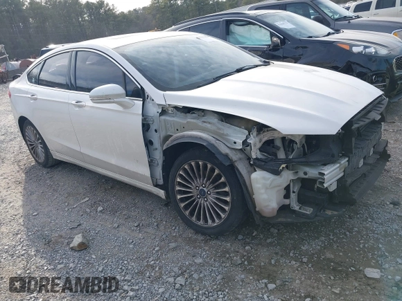 2015 Ford Fusion Titanium with VIN 3FA6P0K92FR274994, listed as a IAAI auction lot 41402325 with 157,332 mi miles. Bid and sale history available at carsss.com. Image 1.