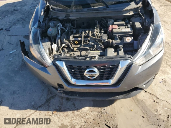 2019 Nissan Kicks SV with VIN 3N1CP5CU2KL563984, listed as a Copart auction lot 46682385 with 90,431 mi miles and Salvage Title. Bid and sale history available at carsss.com. Image 12.