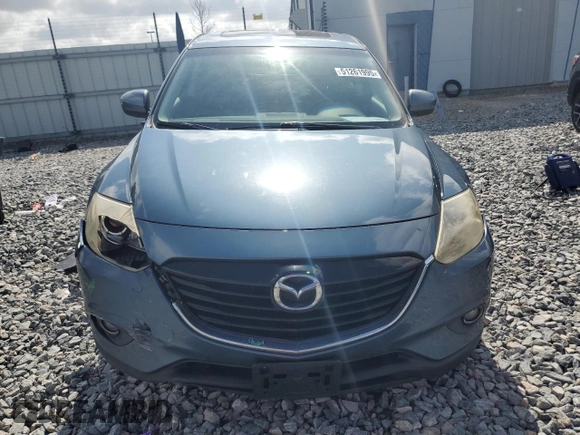 2014 Mazda CX-9 Touring with VIN JM3TB3CV2E0435343, listed as a Copart auction lot 51261995 with 143,270 mi miles and Salvage Title. Bid and sale history available at carsss.com. Image 5.