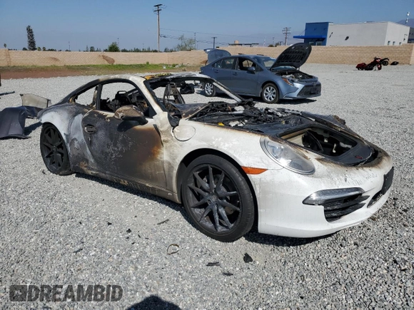 2012 Porsche 911 991 Carrera with VIN WP0AA2A98CS106182, listed as a Copart auction lot 72078754 with Not Provided miles and Non Repairable. Bid and sale history available at carsss.com. Image 4.