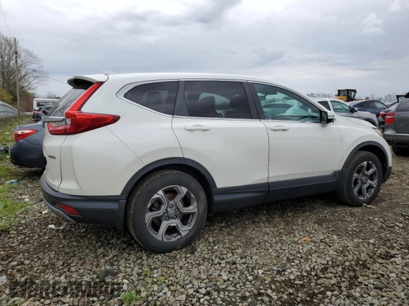 2018 Honda CR-V EX with VIN 2HKRW2H5XJH648371, listed as a Copart auction lot 52927265 with 83,127 mi miles and Salvage Title. Bid and sale history available at DreamBid. Image 3.