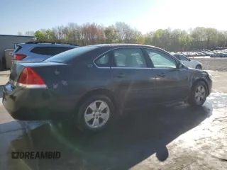 2008 Chevrolet Impala LT with VIN 2G1WT55NX89140652, listed as a Copart auction lot 54522965 with 160,322 mi miles and Salvage Title. Bid and sale history available at DreamBid. Image 3.