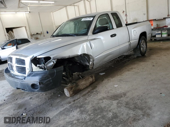 2006 Dodge Dakota ST with VIN 1D7HE22K96S505293, listed as a Copart auction lot 59994704 with 180,796 mi miles and Salvage Title. Bid and sale history available at DreamBid. Image 1.
