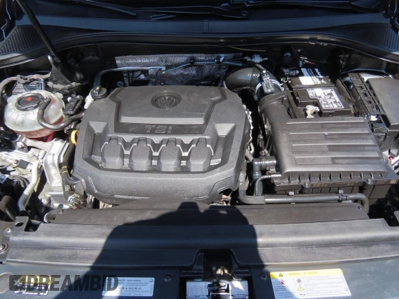 2021 Volkswagen Tiguan S with VIN 3VV1B7AX2MM125993, listed as a Copart auction lot 55641825 with 95,479 mi miles and Clean Title. Bid and sale history available at DreamBid. Image 7.