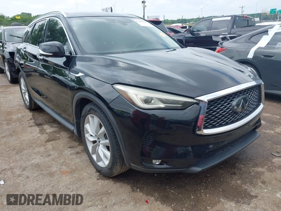 2019 Infiniti QX50 Essential z VIN 3PCAJ5M11KF122386, wystawiony jako IAAI lot #42403328 z przebiegiem 58 035 mil mil oraz . Historia ofert i sprzedaży dostępna na DreamBid. Obrazek 1.