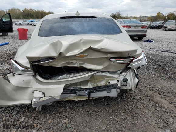 2016 Chevrolet Malibu LT with VIN 1G1ZE5ST6GF236293, listed as a Copart auction lot 81285054 with 93,943 mi miles and Salvage Title. Bid and sale history available at carsss.com. Image 6.