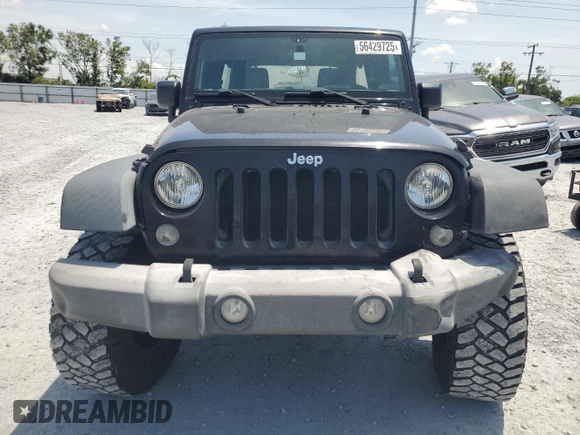 2016 Jeep Wrangler Unlimited Sport с VIN 1C4BJWDG2GL265592, выставлен на аукционе Copart как лот 56429725 с пробегом 106 884 миль миль и Списание • Salvage title. История ставок и продаж доступна на DreamBid. Изображение 5.