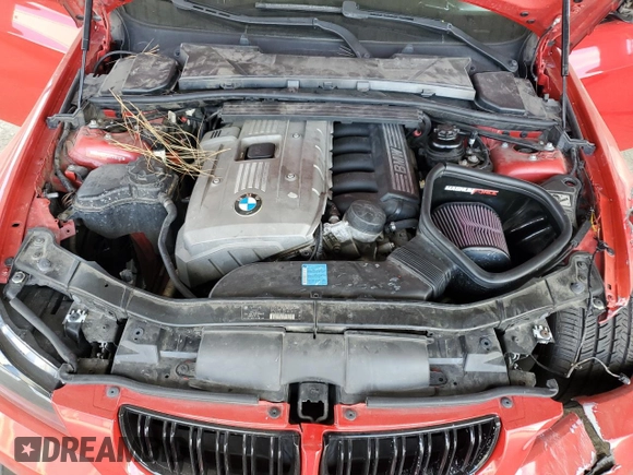 2006 BMW 3 Series 330i with VIN WBAVB33566PS10236, listed as a Copart auction lot 55469225 with 104,825 mi miles and Salvage title. Bid and sale history available at DreamBid. Image 11.