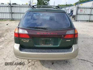 2001 Subaru Legacy Outback L.L. Bean with VIN 4S3BH806717639585, listed as a Copart auction lot 63498725 with 184,907 mi miles and Salvage title. Bid and sale history available at DreamBid. Image 6.