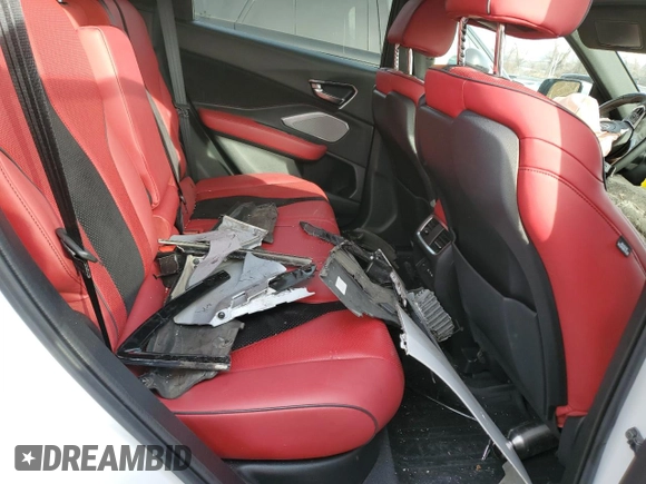 2023 Acura RDX Advance with VIN 5J8TC2H83PL004550, listed as a Copart auction lot 83023154 with Not provided miles and Salvage title. Bid and sale history available at DreamBid. Image 11.
