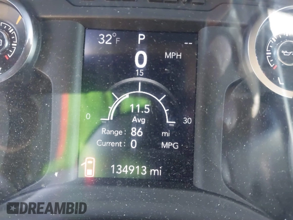 2019 Ram 2500 Tradesman with VIN 3C6UR5CJXKG590738, listed as a IAAI auction lot 41699787 with 134,913 mi miles. Bid and sale history available at carsss.com. Image 15.