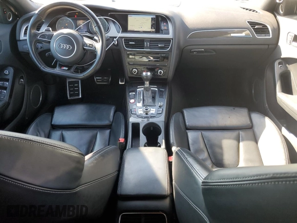 2015 Audi S4 Premium Plus with VIN WAUBGAFL8FA004955, listed as a Copart auction lot 42981035 with 101,035 mi miles and Salvage Title. Bid and sale history available at carsss.com. Image 8.