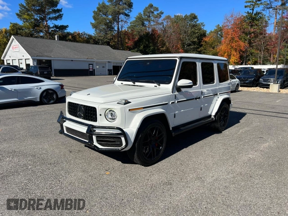 2019 Mercedes-Benz G 63 AMG with VIN WDCYC7HJ8KX308215, listed as a Copart auction lot 77123674 with 93,594 mi miles and Clean Title. Bid and sale history available at DreamBid. Image 1.