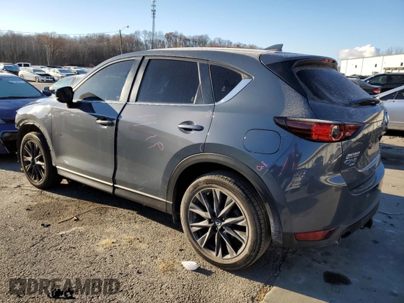 2021 Mazda CX-5 Touring with VIN JM3KFBCM5M0396053, listed as a Copart auction lot 83620274 with 50,463 mi miles and Salvage Title. Bid and sale history available at carsss.com. Image 2.