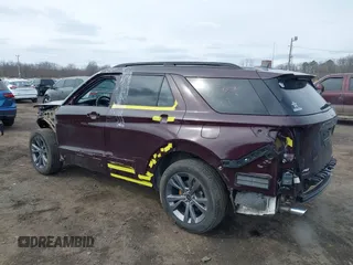 2023 Ford Explorer XLT with VIN 1FMSK8DH7PGB42506, listed as a IAAI auction lot 41610279 with 30,803 mi miles and . Bid and sale history available at carsss.com. Image 20.