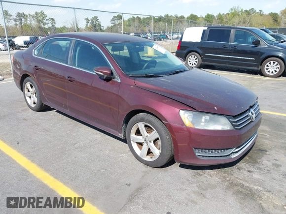 2012 Volkswagen Passat SE z VIN 1VWBH7A32CC074412, wystawiony jako IAAI lot #41805569 z przebiegiem 216 762 mil mil oraz . Historia ofert i sprzedaży dostępna na DreamBid. Obrazek 1.